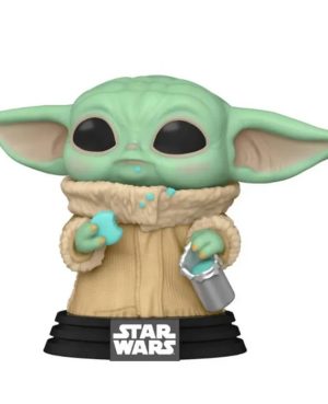 Figurine Pop Grogu with cookies (Star Wars The Mandalorian)