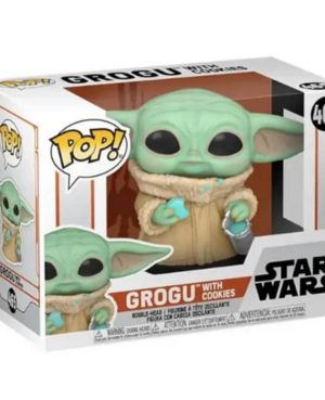 Pop Figurine Pop Grogu with cookies (Star Wars The Mandalorian) Figurine in box