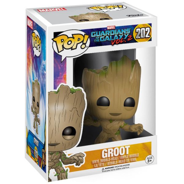 Pop Figurine Pop Groot (Guardians Of The Galaxy Vol. 2) Figurine in box