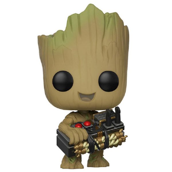 Figurine Pop Groot with bomb (Guardians Of The Galaxy Vol. 2)