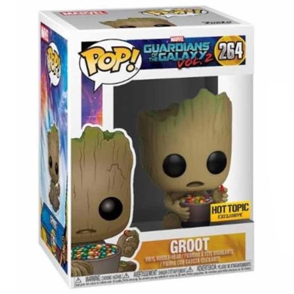 Pop Figurine Pop Groot with candy (Guardians Of The Galaxy Vol. 2) Figurine in box