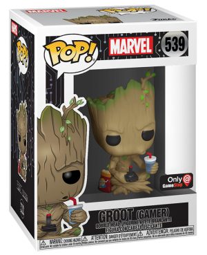 Pop Figurine Pop Groot Gamer (Marvel) Figurine in box