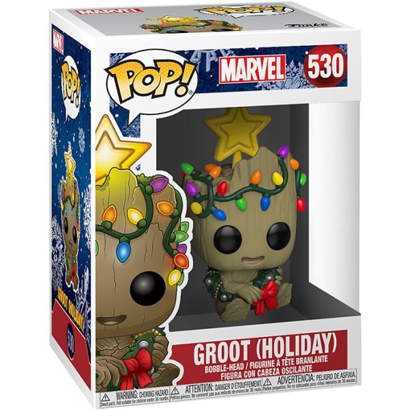 Pop Figurine Pop Groot Holiday (Marvel) Figurine in box
