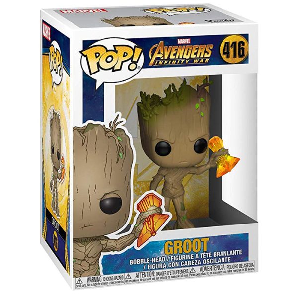 Pop Figurine Pop Groot with Stormbreaker (Avengers Infinity War) Figurine in box