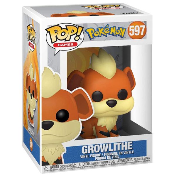 Pop Figurine Pop Growlithe (Pokemon) Figurine in box
