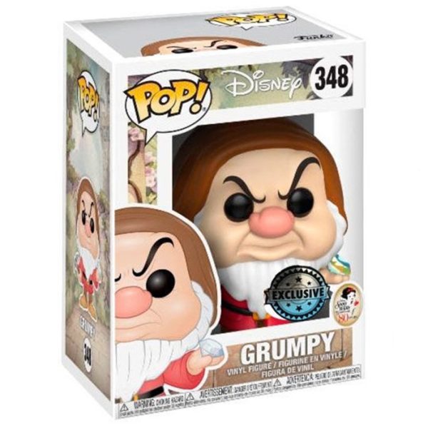 Pop Figurine Pop Grumpy with diamond (Snow White) Figurine in box