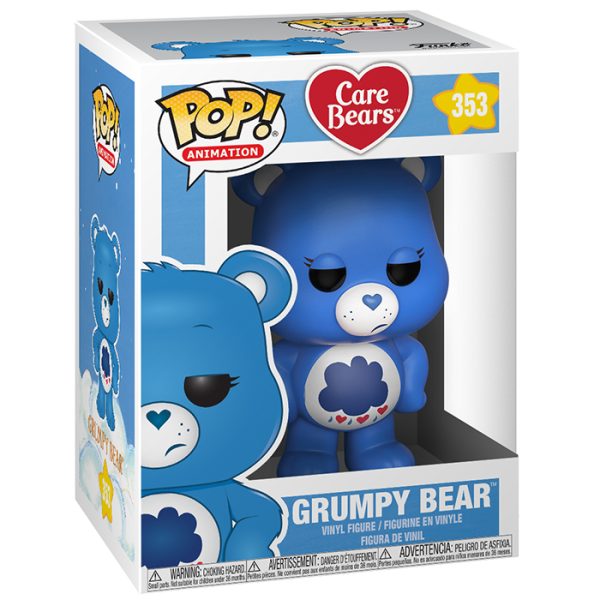 Pop Figurine Pop Grumpy Bear (Les Bisounours) Figurine in box