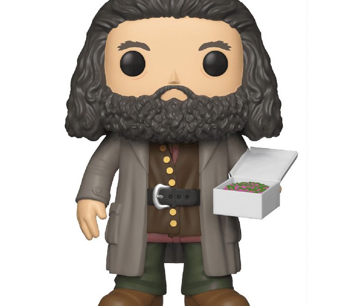 Figurine Pop Hagrid avec gateau d'anniversaire (Harry Potter)