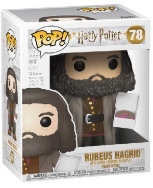 Pop Figurine Pop Hagrid avec gateau d'anniversaire (Harry Potter) Figurine in box