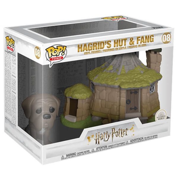 Pop Figurine Pop Hagrid's Hut & Fang (Harry Potter) Figurine in box