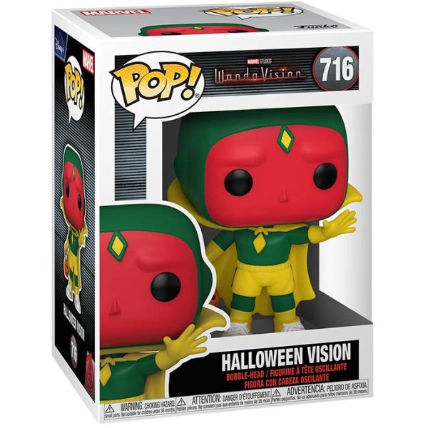 Pop Figurine Pop Halloween Vision (WandaVision) Figurine in box