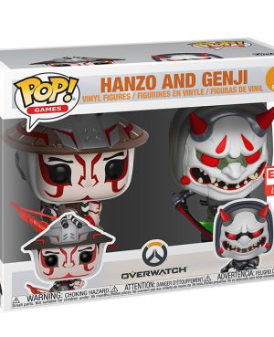 Pop Figurines Pop Hanzo & Genji (Overwatch) Figurine in box