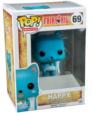 Pop Figurine Pop Happy flocked (Fairy Tail) Figurine in box