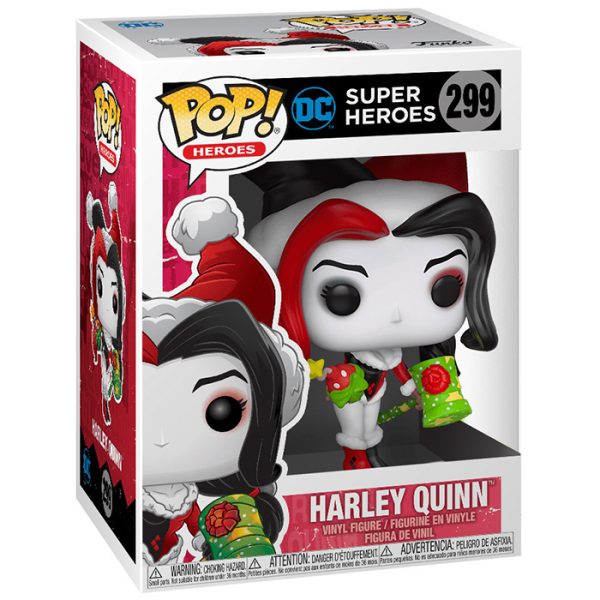 Pop Figurine Pop Harley Quinn Santa (DC Comics) Figurine in box