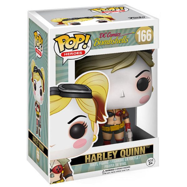 Pop Figurine Pop Harley Quinn (DC Comics Bombshells) Figurine in box