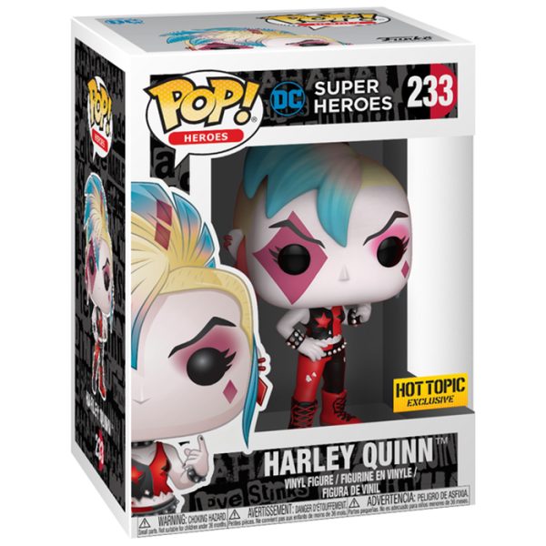 Pop Figurine Pop Harley Quinn Punk (DC Comics) Figurine in box