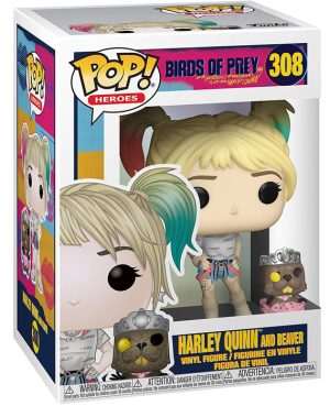 Pop Figurine Pop Harley Quinn with beaver (Birds of Prey) Figurine in box