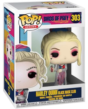 Pop Figurine Pop Harley Quinn Black Mask Club (Birds of Prey) Figurine in box