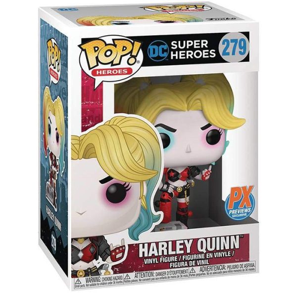 Pop Figurine Pop Harley Quinn Boombox (DC Comics) Figurine in box