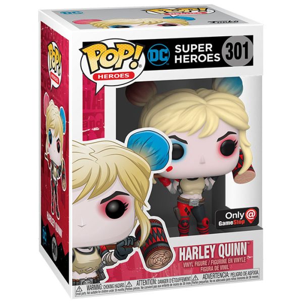 Pop Figurine Pop Harley Quinn with mallet (DC Comics) Figurine in box