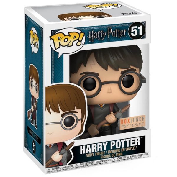 Pop Figurine Pop Harry Potter with firebolt (Harry Potter) Figurine in box