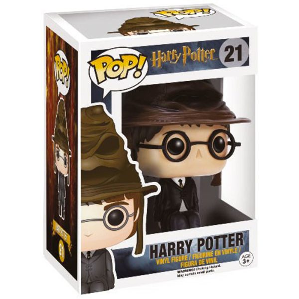 Pop Figurine Pop Harry Potter avec le choixpeau (Harry Potter) Figurine in box