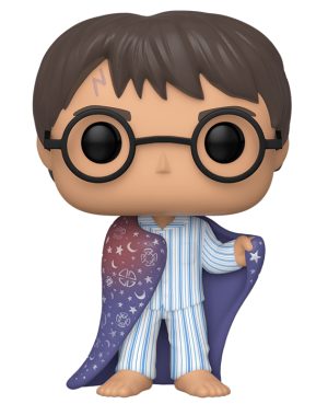 Figurine Pop Harry Potter avec cape d'invisibilit? sur les ?paules (Harry Potter)