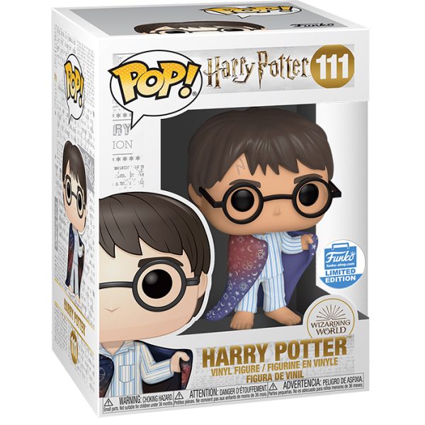 Pop Figurine Pop Harry Potter avec cape d'invisibilit? sur les ?paules (Harry Potter) Figurine in box