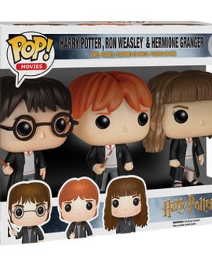 Pop Figurines Pop Harry, Ron et Hermione (Harry Potter) Figurine in box