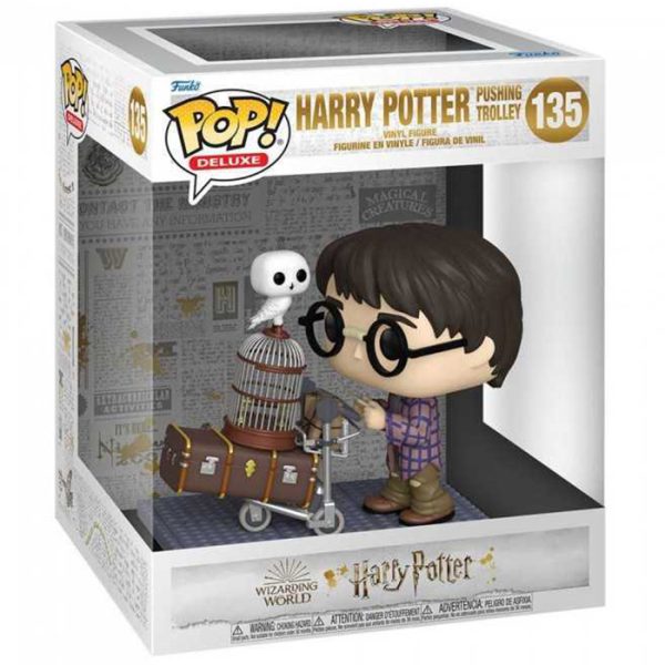Pop Figurine Pop Harry Potter pushing trolley (Harry Potter) Figurine in box
