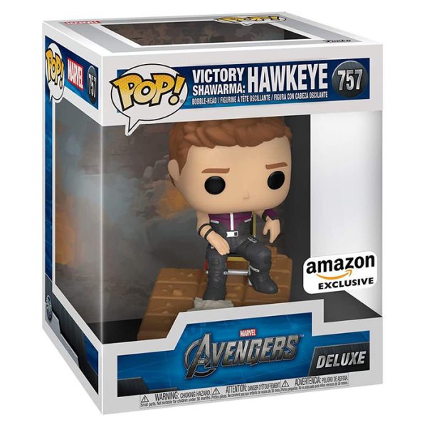 Pop Figurine Pop Hawkeye Victory Shawarma (Avengers) Figurine in box