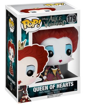 Pop Figurine Pop Queen Of Hearts (Alice In Wonderland) Figurine in box
