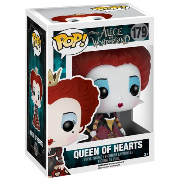 Pop Figurine Pop Queen Of Hearts (Alice In Wonderland) Figurine in box