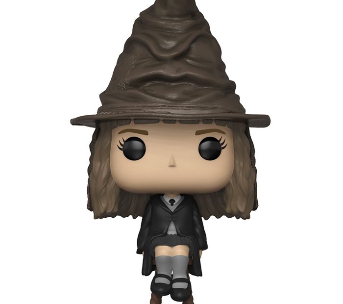 Figurine Pop Hermione avec le choixpeau (Harry Potter)