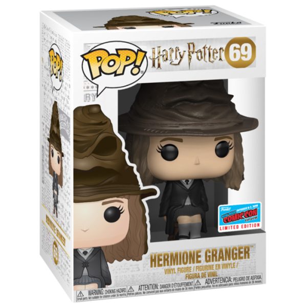Pop Figurine Pop Hermione avec le choixpeau (Harry Potter) Figurine in box