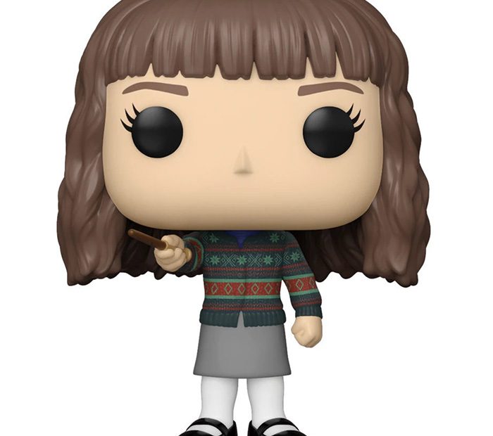 Figurine Pop Hermione avec baguette (Harry Potter)
