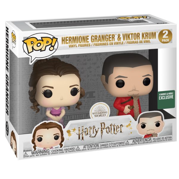 Pop Figurines Pop Hermione Granger et Viktor Krum Yule Ball (Harry Potter) Figurine in box