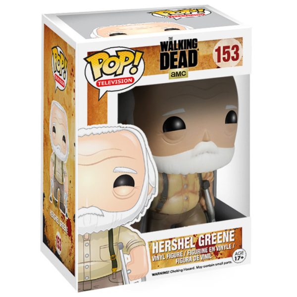 Pop Figurine Pop Hershel (The Walking Dead) Figurine in box