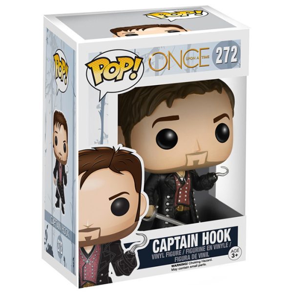 Pop Figurine Pop Captain Hook (Once Upon A Time) Figurine in box