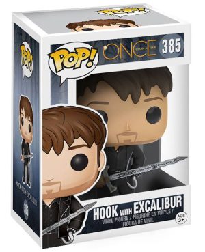Pop Figurine Pop Hook with Excalibur (Once Upon A Time) Figurine in box