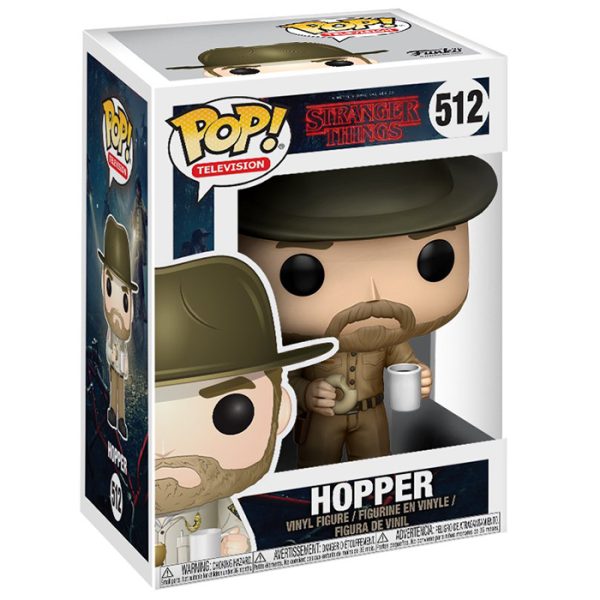 Pop Figurine Pop Hopper (Stranger Things) Figurine in box