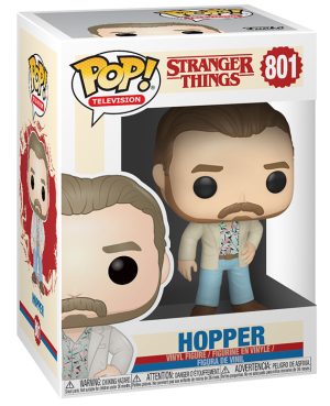 Pop Figurine Pop Hopper date night (Stranger Things) Figurine in box