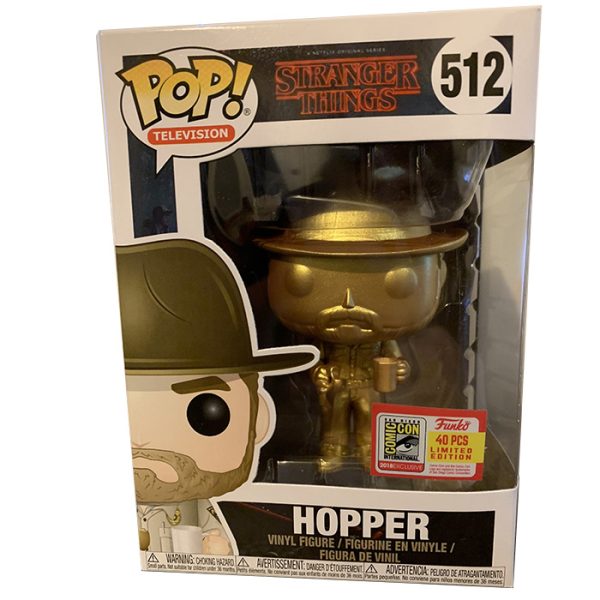 Pop Figurine Pop Hopper gold (Stranger Things) Figurine in box