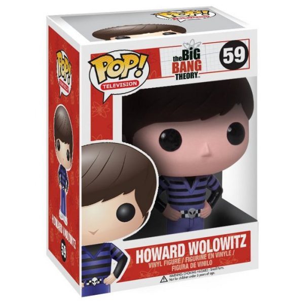 Pop Figurine Pop Howard Wolowitz (The Big Bang Theory) Figurine in box