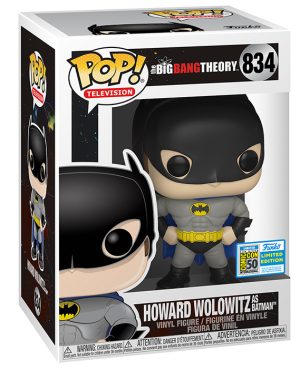 Pop Figurine Pop Howard Wolowitz as Batman (The Big Bang Theory) Figurine in box