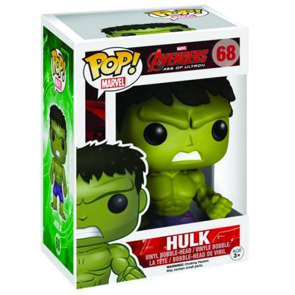 Pop Figurine Pop Hulk (Avengers Age Of Ultron) Figurine in box