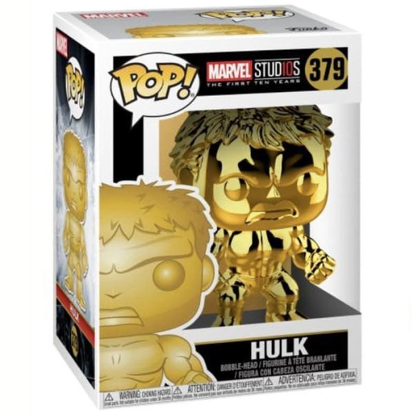 Pop Figurine Pop Hulk Gold (Marvel) Figurine in box