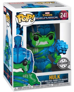 Pop Figurine Pop Hulk Fluo (Thor Ragnarok) Figurine in box
