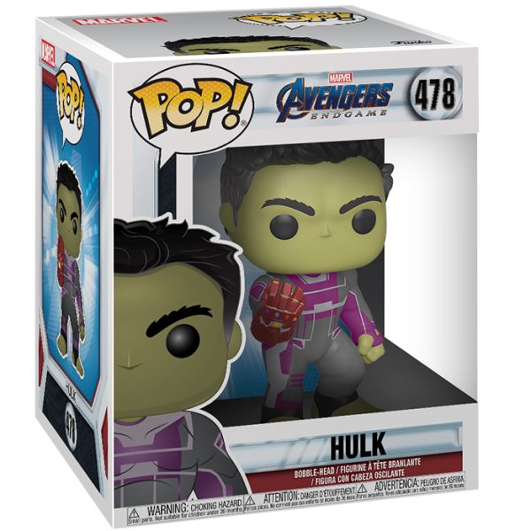 Pop Figurine Pop Hulk with Infinity Gauntlet (Avengers Endgame) Figurine in box