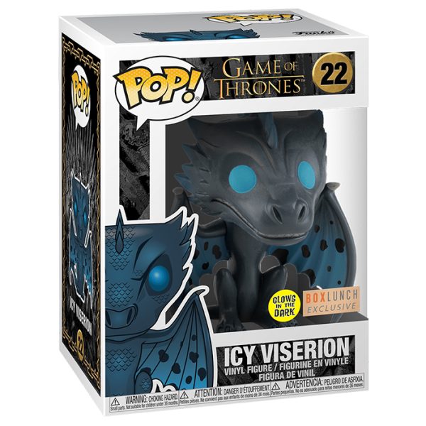Pop Figurine Pop Icy Viserion (Game Of Thrones) Figurine in box
